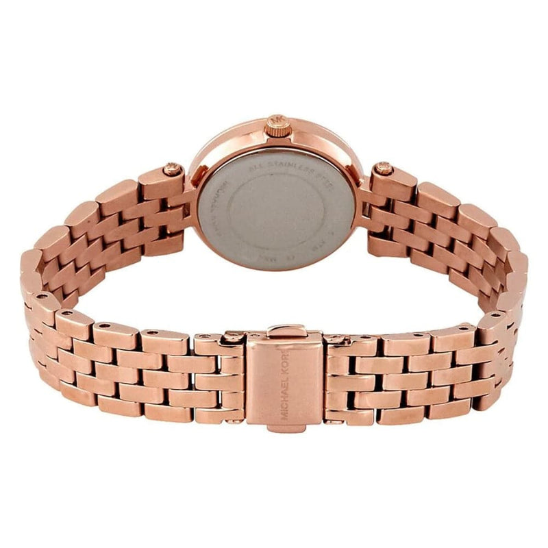 Michael Kors Darci Analog Mother of Pearl Dial Rose Gold Steel Strap Watch For Women - MK3832 Buy Now By Michael Kors