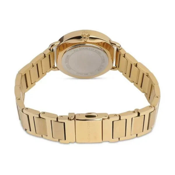 Michael Kors Portia Quartz White Dial Gold Steel Strap Watch for Women - MK3840 Buy Now By Michael Kors