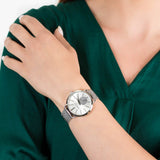 Michael Kors Portia Silver Dial Silver Mesh Bracelet Watch for Women - MK3843 Buy Now By Michael Kors
