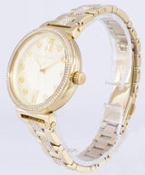 Michael Kors Sofie Quartz Gold Dial Gold Steel Strap Watch For Women - MK3881 Buy Now By Michael Kors