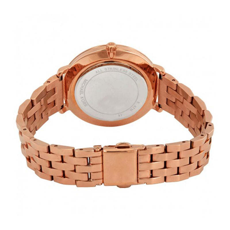 Michael Kors Pyper Three-Hand Rose Gold Dial Rose Gold Steel Strap Watch For Women - MK3897 Buy Now By Michael Kors