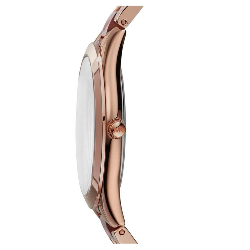 Michael Kors Runway Rose Gold Dial Two Tone Steel Strap Watch for Women - MK4301 Buy Now By Michael Kors