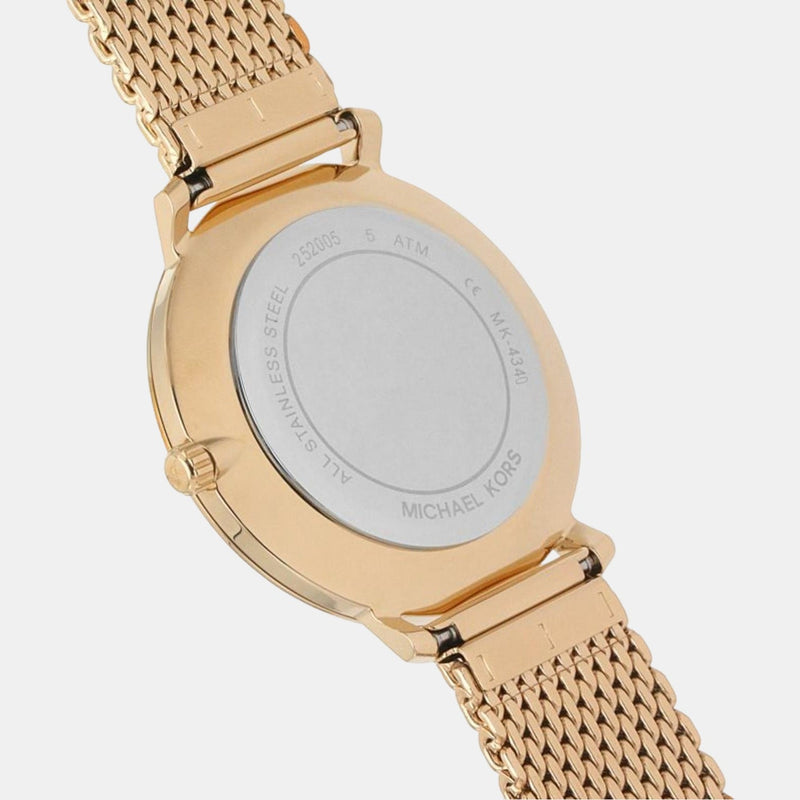 Michael Kors Pyper Quartz Rose Gold Dial Rose Gold Mesh Strap Watch For Women - MK4340 Buy Now By Michael Kors