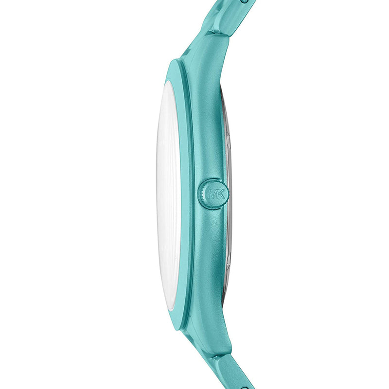 Michael Kors Slim Runway Blue Dial Blue Steel Strap Watch For Women - MK4525 Buy Now By Michael Kors