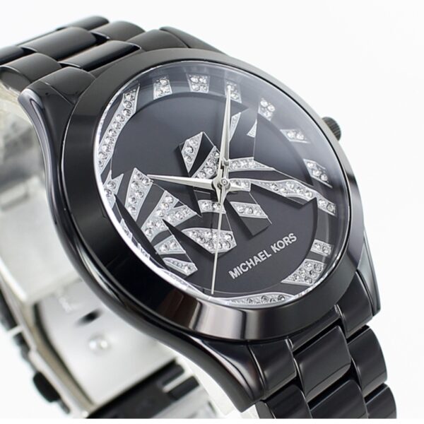 Michael Kors Runway Quartz Black Dial Black Steel Strap Watch For Women - MK4562 Buy Now By Michael Kors