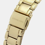Michael Kors Pyper Three-Hand Black Dial Gold Steel Strap Watch For Women - MK4593 Buy Now By Michael Kors