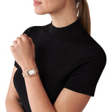 Michael Kors Emery Three-Hand Crystals Silver Dial Rose Gold Steel Strap Watch for Women - MK4641 Buy Now By Michael Kors