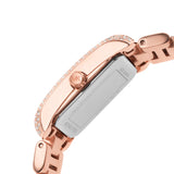 Michael Kors Emery Three-Hand Crystals Silver Dial Rose Gold Steel Strap Watch for Women - MK4641 Buy Now By Michael Kors