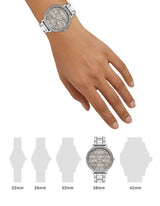 Michael Kors Pyper Analog Gray Dial Silver Steel Strap Watch For Women - MK4672 Buy Now By Michael Kors