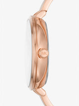 Michael Kors Naia Quartz Rose Gold Dial Rose Gold Steel Strap Watch for Women - MK4679 Buy Now By Michael Kors