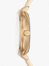 Michael Kors Naia Quartz Gold Dial Gold Steel Strap Watch for Women - MK4687 Buy Now By Michael Kors