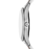 Michael Kors Lauryn Three-Hand Blue Dial Two Tone Steel Strap Watch for Women - MK4738