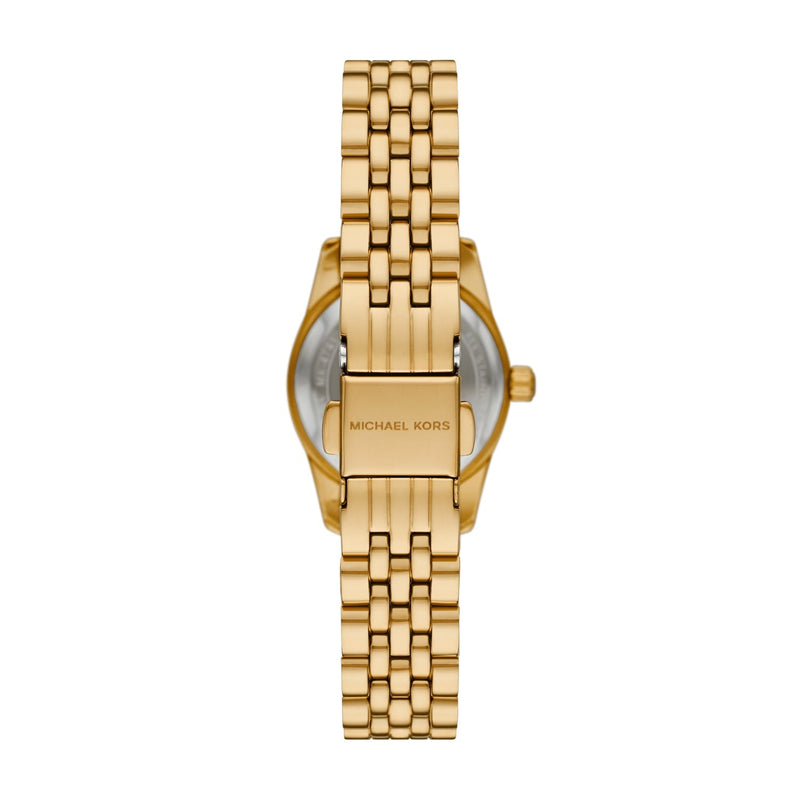 Michael Kors Lauryn Analog Green Dial Gold Steel Strap Watch for Women - MK4737 Buy Now By Michael Kors