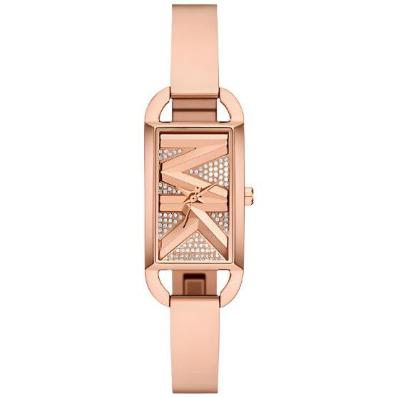 Michael Kors Empire Pavé Analog Rose Gold Dial Rose Gold Steel Strap Watch for Women - MK4858 Buy Now By Michael Kors