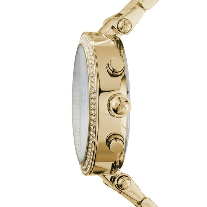 Michael Kors Sofie Chronograph Quartz Gold Dial Gold Steel Strap Watch For Women - MK6559 Buy Now By Michael Kors