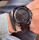Michael Kors Bradshaw Black Dial Black Steel Strap Watch for Men - MK5550 Buy Now By Michael Kors
