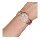 Michael Kors Parker White Dial Rose Gold Steel Strap Watch for Women - MK5616 Buy Now By Michael Kors