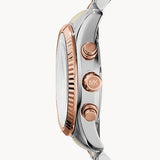 Michael Kors Lexington Chronograph Silver Dial Two Tone Steel Strap Watch for Women - MK5735 Buy Now By Michael Kors