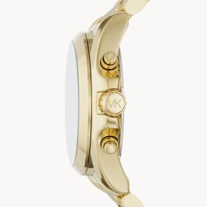 Michael Kors Bradshaw Black Dial Gold Steel Strap Watch for Women - MK5739 Buy Now By Michael Kors