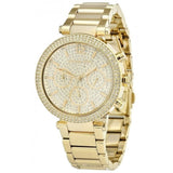 Michael Kors Parker Gold Dial Gold Steel Strap Watch for Women - MK5856 Buy Now By Michael Kors