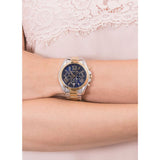 Michael Kors Bradshaw Blue Dial Two Tone Steel Strap Watch for Women - MK5976 Buy Now By Michael Kors