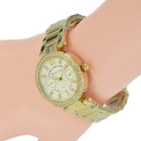 Michael Kors Parker White Dial Gold Steel Strap Watch for Women - MK6056 Buy Now By Michael Kors