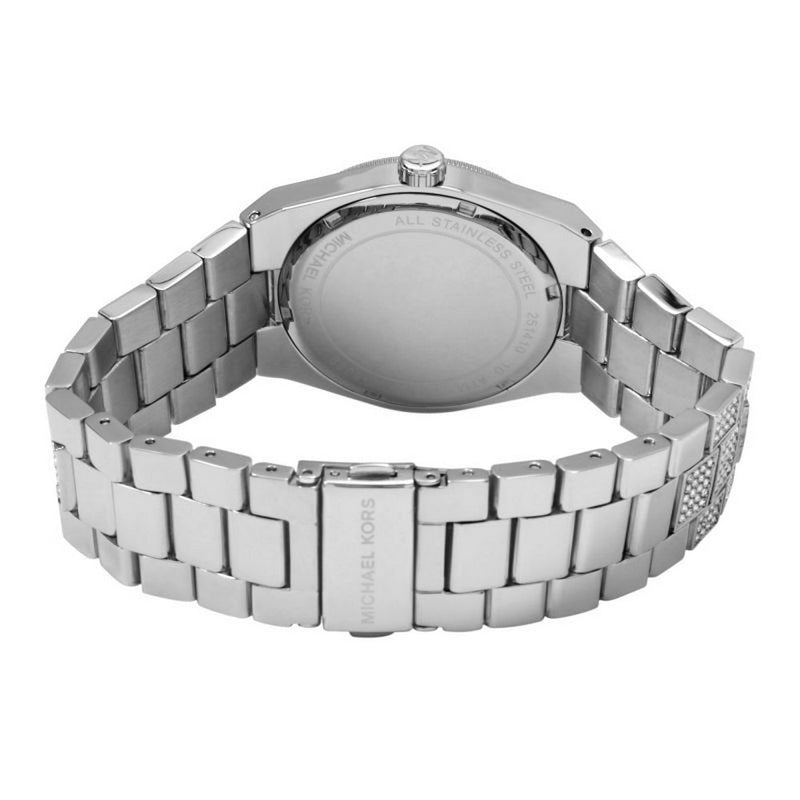 Michael Kors Channing Diamonds Black Dial Silver Steel Strap Watch for Women - MK6089 Buy Now By Michael Kors