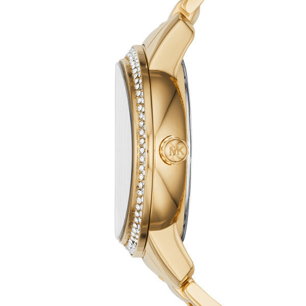 Michael Kors Whitley Analog Diamonds Gold Dial Gold Steel Strap Watch For Women - MK6227 Buy Now By Michael Kors