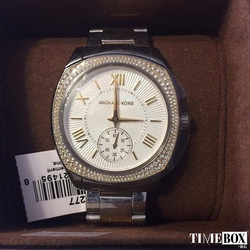 Michael Kors Bryn Silver Dial Silver Steel Strap Watch For Women - MK6277 Buy Now By Michael Kors