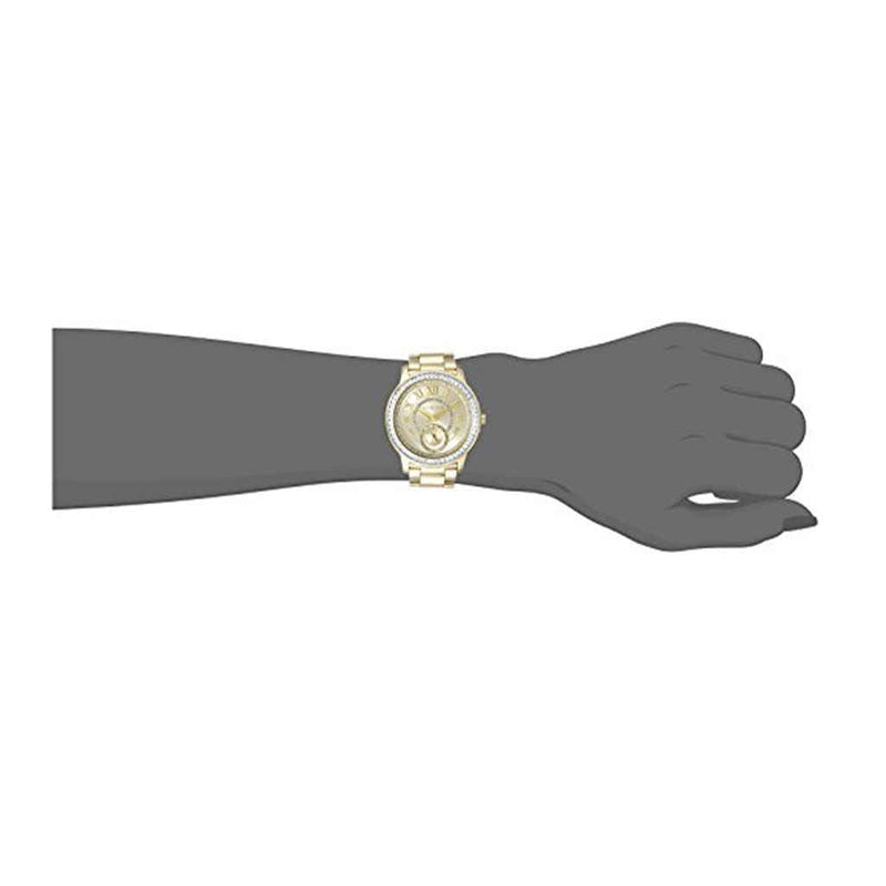 Michael Kors Madelyn Quartz Gold Dial Gold Steel Strap Watch For Women - MK6287 Buy Now By Michael Kors