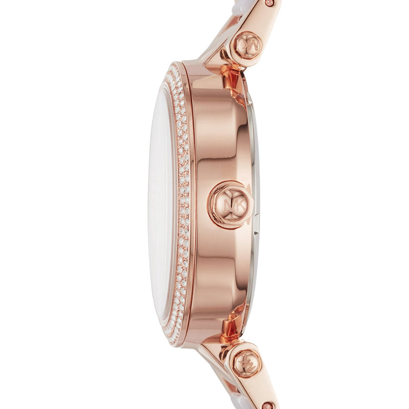 Michael Kors Parker Gold Dial Two Tone Steel Strap Watch for Women - MK6327 Buy Now By Michael Kors