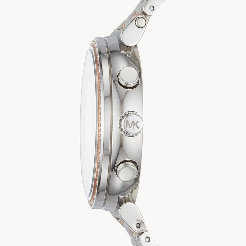 Michael Kors Sofie Chronograph Quartz White Dial Two Tone Steel Strap Watch For Women - MK6558 Buy Now By Michael Kors