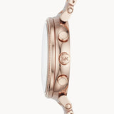 Michael Kors Sofie Chronograph Rose Gold Dial Rose Gold Steel Strap Watch For Women - MK6560 Buy Now By Michael Kors