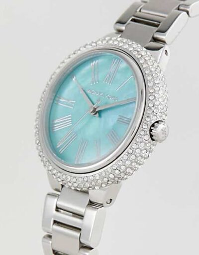 Michael Kors Taryn Quartz Blue Dial Blue Steel Strap Watch For Women - MK6563 Buy Now By Michael Kors