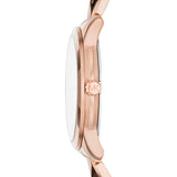 Michael Kors Runway Mercer Mother of Pearl White Dial Two Tone Steel Strap Watch For Women - MK6674 Buy Now By Michael Kors