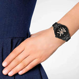 Michael Kors Runway Quartz Black Dial Black Steel Strap Watch For Women - MK6683 Buy Now By Michael Kors