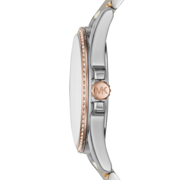 Michael Kors Whitney Quartz White Dial Two Tone Steel Strap Watch For Women - MK6686 Buy Now By Michael Kors