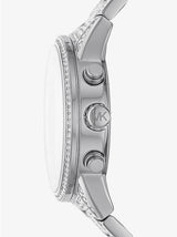 Michael Kors Ritz Chronograph Crystals Silver Dial Silver Steel Strap Watch for Women - MK6746 Buy Now By Michael Kors