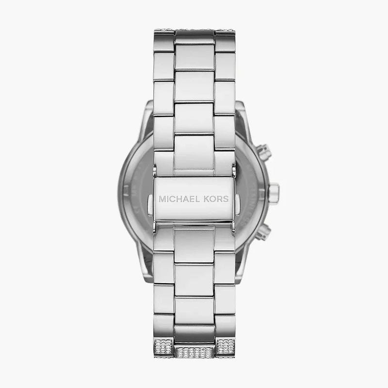 Michael Kors Ritz Chronograph Crystals Silver Dial Silver Steel Strap Watch for Women - MK6746 Buy Now By Michael Kors