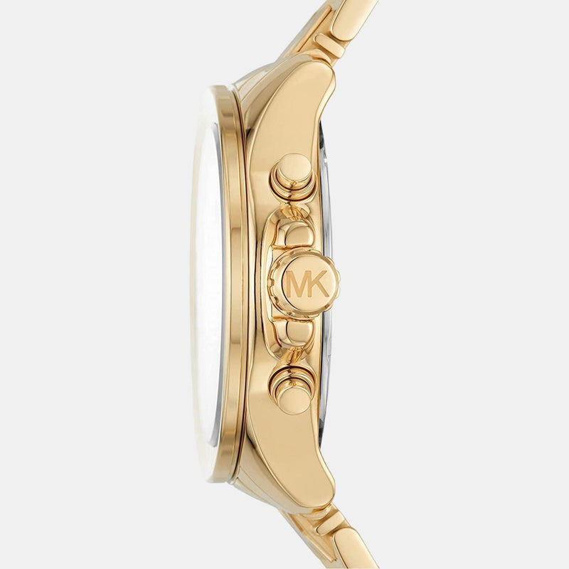 Michael Kors Wren Chronograph Gold Dial Gold Steel Strap Watch for Women - MK6952 Buy Now By Michael Kors