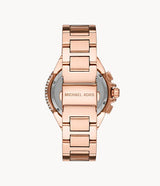 Michael Kors Layton Rose Gold Dial Rose Gold Steel Strap Watch for Women - MK6395 Buy Now By Michael Kors