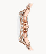 Michael Kors Kerry Purple Dial Rose Gold Stainless Steel Strap Watch for Women - MK3482 Buy Now By Michael Kors