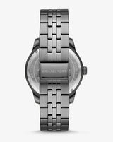 Michael Kors Chronograph Cunningham Multifunction Blue Dial Grey Steel Strap Watch For Men - MK7155 Buy Now By Michael Kors