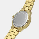 Michael Kors Lennox Three Hand Gold Dial Gold Steel Strap Watch For Women - MK7229 Buy Now By Michael Kors