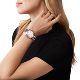 Michael Kors Bradshaw Chronograph White Dial Two Tone Steel Strap Watch For Women - MK7258 Buy Now By Michael Kors