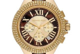 Michael Kors Camille Chronograph Brown Dial Two Tone Steel Strap Watch For Women - MK7269 Buy Now By Michael Kors