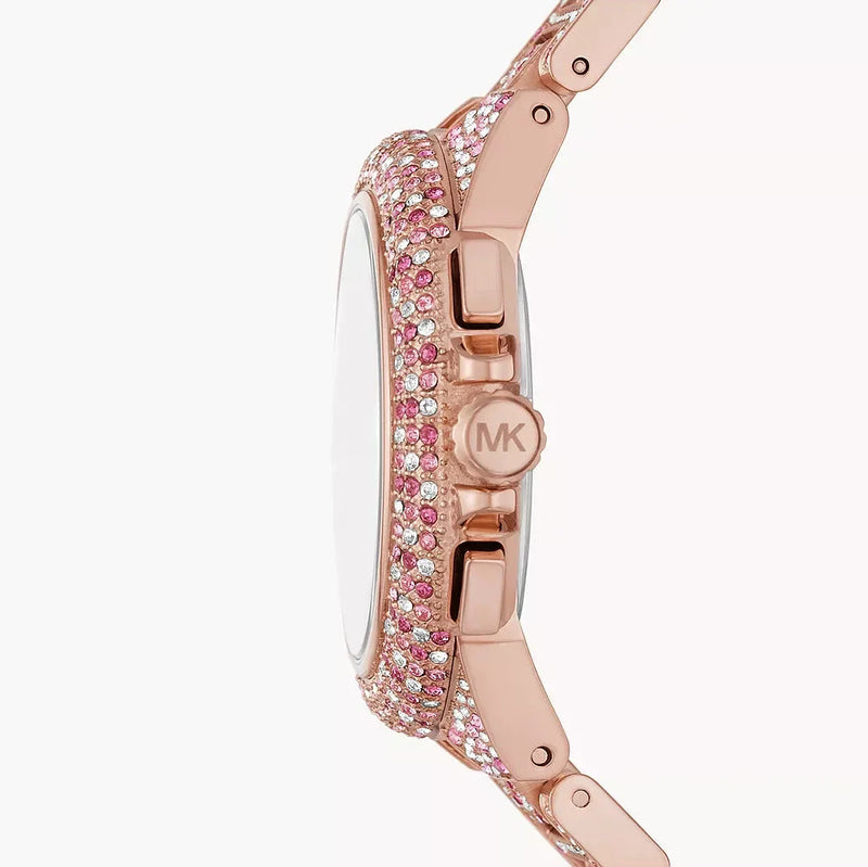 Michael Kors Camille Chronograph Mother of Pearl Dial Rose Gold Steel Strap Watch for Women - MK7272 Buy Now By Michael Kors