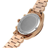 Michael Kors Lexington Chronograph Red Dial Rose Gold Steel Strap Watch For Women - MK7275 Buy Now By Michael Kors