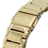 Michael Kors Parker Analog Crystals Gold Dial Gold Steel Strap Watch For Women - MK7283 Buy Now By Michael Kors