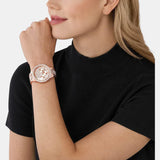 Michael Kors Layton Chronograph Rose Gold Dial Rose Gold Steel Strap Watch For Women - MK7285 Buy Now By Michael Kors